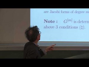 Minoru Wakimoto, Mock modular forms and representation theory of affine Lie superalgebras