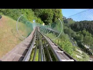 Sommerrodelbahn Pottenstein Rodelbahn Bayern Deutschland Frankenbob Onride