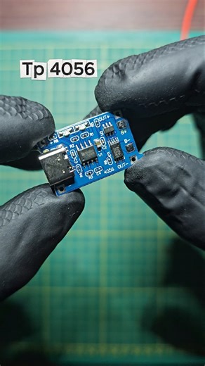 This $1 Board Can Safely Charge Lithium Batteries #tp4056 #shorts #diy #pcb
