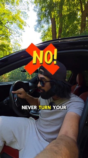 You're Using Your Steering Wheel Wrong! #automobile #cars #bmw