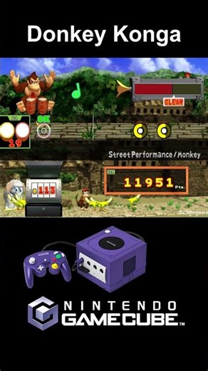 Donkey Konga (GameCube) gameplay