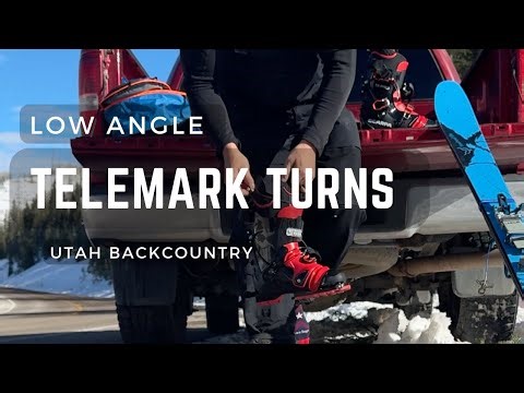 Low Angle Telemark Turns in Utah Backcountry | Day 1 of The 2024/25 Season (First Published 12.7.24)