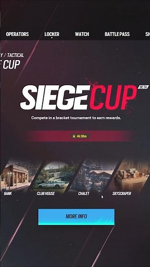 The NEW In-Game R6 Tournament is FINALLY HERE! (Siege Cup Rainbow 6)