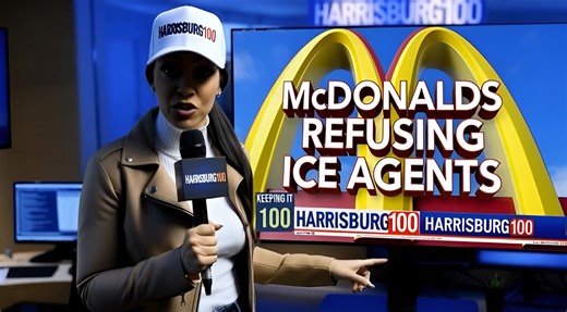 An armed security guard is refusing entry to ICE agents on Broadway Avenue in Minneapolis, Minnesota | Harrisburg100