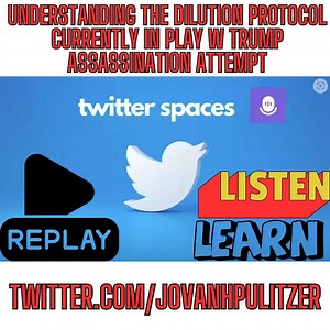 #SpecialBroadcast - Listen To How The Dilution Protocol Works. Go Back IN TIME with two real life ...