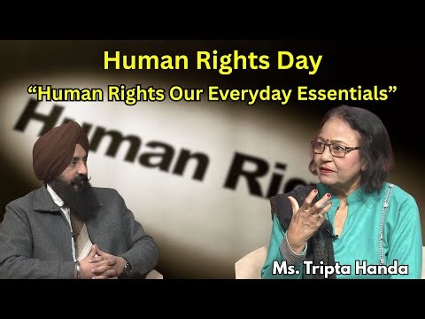Human Rights Day 2025 | Interview With Ms. Tripta Handa II Programme : Gallan te Geet II DD Punjabi
