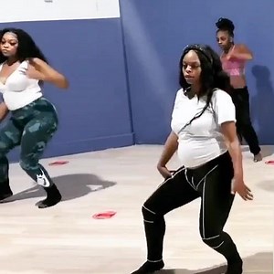 1.6K views · 105 reactions | Ladies night dance class when I was 7 months 擄 Choreography: Wayne Jones Jr. | Najarae Thomas | Facebook