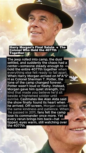 Harry Morgan’s Final Salute 🕊️ The Colonel Who Held the 4077th Together💔