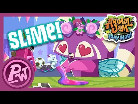 Animal Jam DIY Color-Changing Slime Tutorial | PlayWild Animated Adventures