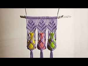Tutorial Macrame Plant Hanger #8 / DIY MACRAME