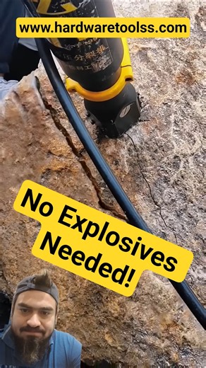 🔥 This Tool Splits Solid Rock in Seconds! 😱 #shorts