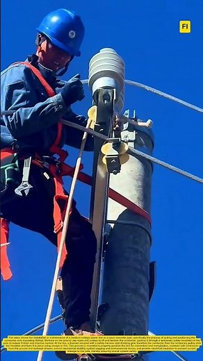 Overhead Power Line Installation