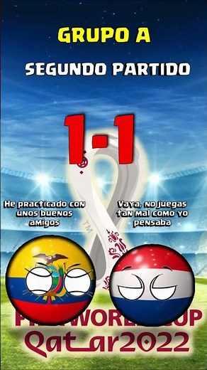 ECUADOR en el MUNDIAL DE QATAR COUNTRYBALL