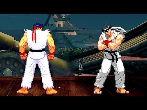SHIN RYU vs MASTER RYU: The Battle of Ryu's!
