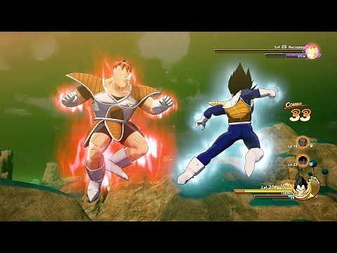 Dragon Ball Z Kakarot - The Ginyu Force vs Vegeta, Gohan & Krillin Boss Battle (Full Fight)