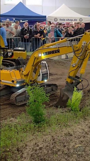 Big RC Excavator 🔥Intermodellbau Dortmund 2026 #rchobby #fyp #rctruck #scalerc #diy #rc #excavator