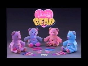1996 Tyco's Doodle Bear Commercial