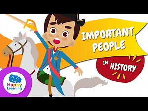 👑🎨 Meet Amazing Figures from HISTORY | Educational Videos for Children | ‪@HappyLearningENG‬