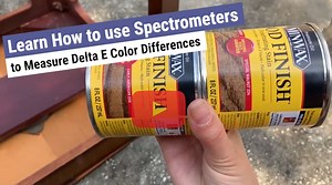 DIY Wood Stain Matching using Spectrometers with Steph