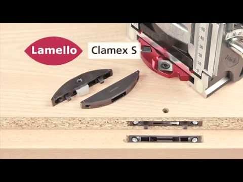 Lamello Clamex S-18 detachable joint connectors