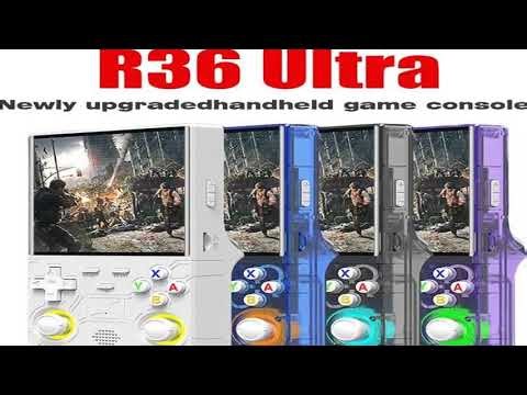 A must-have product! Novo console de jogos portátil ultra retrô r36, sistema linux de código abert
