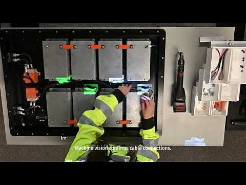 AR Guided EV Battery Bay Assembly