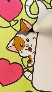😻💜🥰 Coloring in a page from my "Valentine's Day Cats" coloring book 😁 #anxietyrecovery #satisfyingvideos #coloringismyhobby #coloringforrelaxation #relaxingtime | Julianne Colors