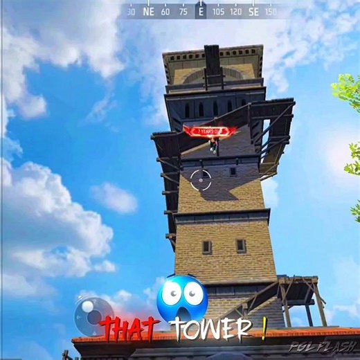OLD TOWER EMOTION ❤️‍🩹🥺 #freefire #pglflash #shortsfeed