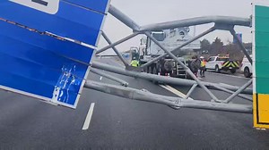 172K views · 2K reactions | Update: transport truck responsible for this collision has been identified. Officers are making their way to the company. If you are the driver please call #WhitbyOPP 905-668-3388. | Ontario Provincial Police - Highway Safety Division | Facebook