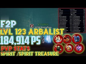 MIR4 Lvl 123 Arbalist 184.914 PS F2P | PVP STATS | SPIRIT | SPIRIT TREASURE |