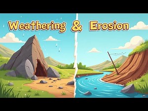 Weathering and Erosion Explained for Kids | Fun Science Facts About Rocks and Nature