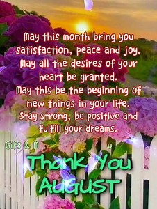 💕Thank You August💕 💕Welcome September💕 | Gifs & Music