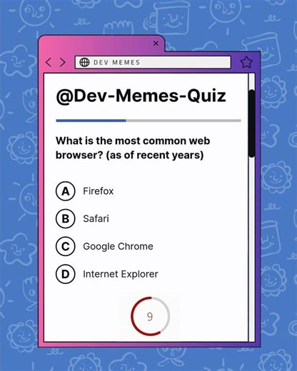 Most Popular Web Browser? 🌐 Quick IT Quiz