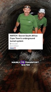 43K views · 6.8K reactions | There’s a network of hidden underground tunnels beneath the streets of Cape Town  #southafrica #capetown | Cool Story Bru | Facebook