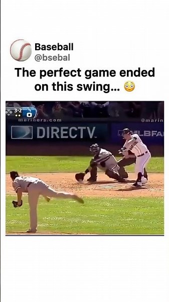 Perfect Game 😳 #baseball