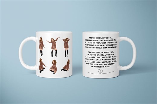A Little Bit Alexis Mug, Alexis Mug, Alexis Dance Mug, Alexis Dancing Mug, Schitts Creek Fan, Schitts Creek Mug - Etsy