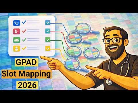 GPAD clinically urgent GP appointment data mapping 2026