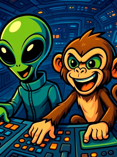 Monkey Alien Network: M.A.N vs W.O.M.A.N