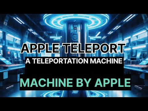 Unlocking the Future: Apple’s Teleport Machine!
