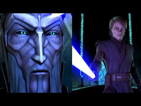 Anakin confronts the Father on Mortis [4K HDR] - Star Wars: The Clone Wars