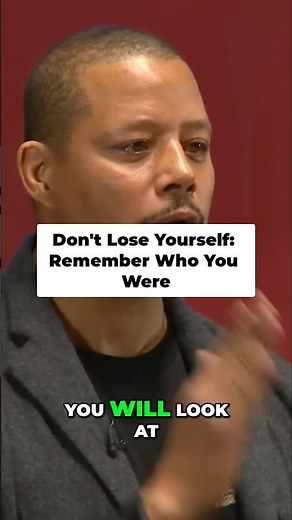 Don’t Lose Yourself, Remember Who You Are | #terrencehoward