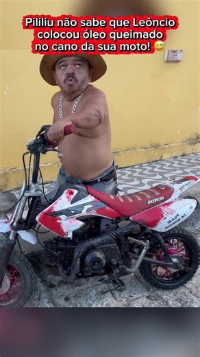 Pililiu e a Moto: A Surpresa do Óleo Queimado