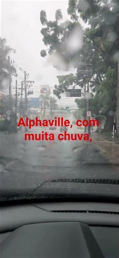 It's raining a lot in Alphaville today.