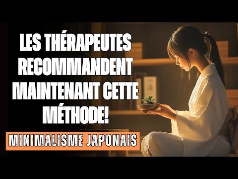 MINIMALISME JAPONAIS: COMMENT LA SIMPLICITÉ GUÉRIT L’ANXIÉTÉ MODERNE