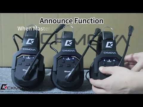 Ckmova Wicom E Wireless Intercom System