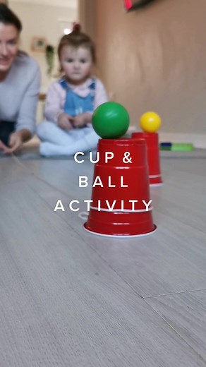 Recycle your paper/plastic cups and use them as a fun game to play with your toddlers (or adults 👀🤭) This works best with a ping pong ball or any ball that's hollow. Pull the string to win the race but not too quickly otherwise the ball will fall and you're back at the start! 🏁 If you want to see other fun activities that you can do indoors then check out my latest YouTube video - link in my bio! ❤️ . . . . . #toddleractivities #toddlerplay #learnthroughplay #getkidscrafting #earlyyearsideas 