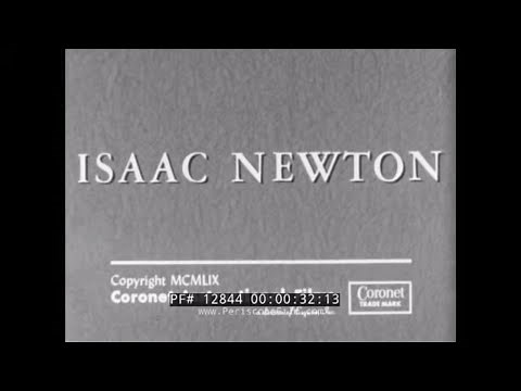 1959 BIOGRAPHY OF SIR ISAAC NEWTON CAMBRIDGE UNIVERSITY MATHEMATICS & NATURAL SCIENCE PH12844