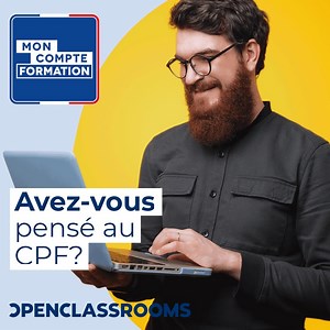 22 reactions · 16 shares | Une formation diplômante, en ligne et finançable avec votre CPF ? | OpenClassrooms | Facebook