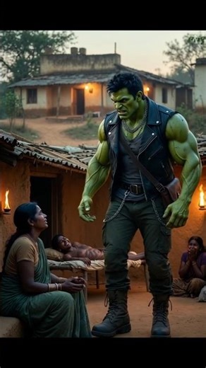 hulk sad story 😭😔 l emotional AI animation l Hulk emotional shots film#viral #aianimation