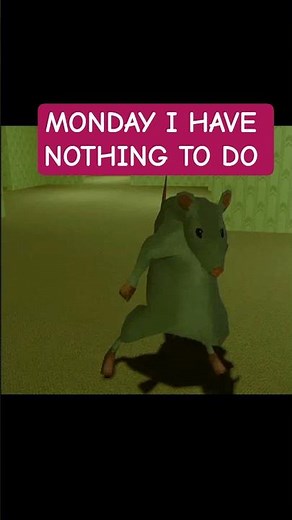 A MONDAY WITH NOTHING PLANNED.